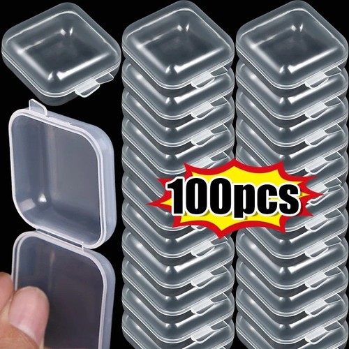 100 pcs mini transparent - 100,