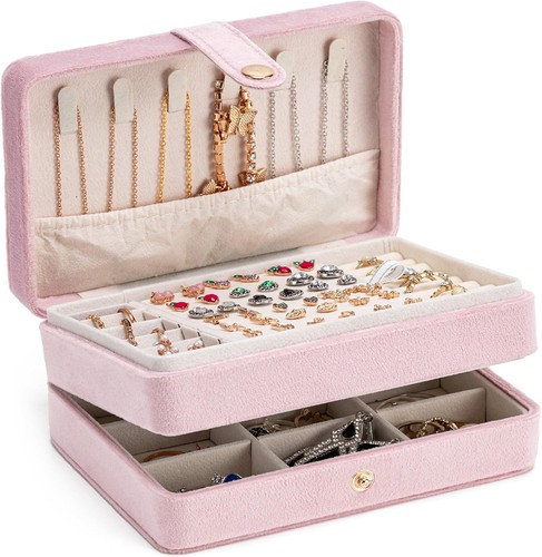 Small travel jewelry box - small,